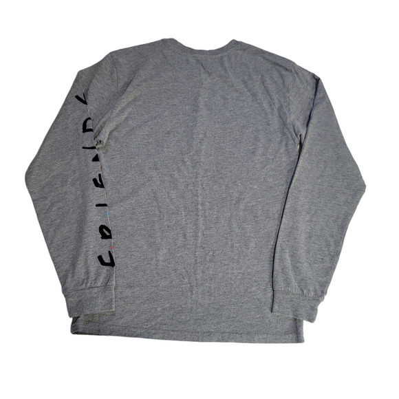 Friends The TV Series Grey Long Sleeve Crewneck Top Size Small - Picture 2 of 5